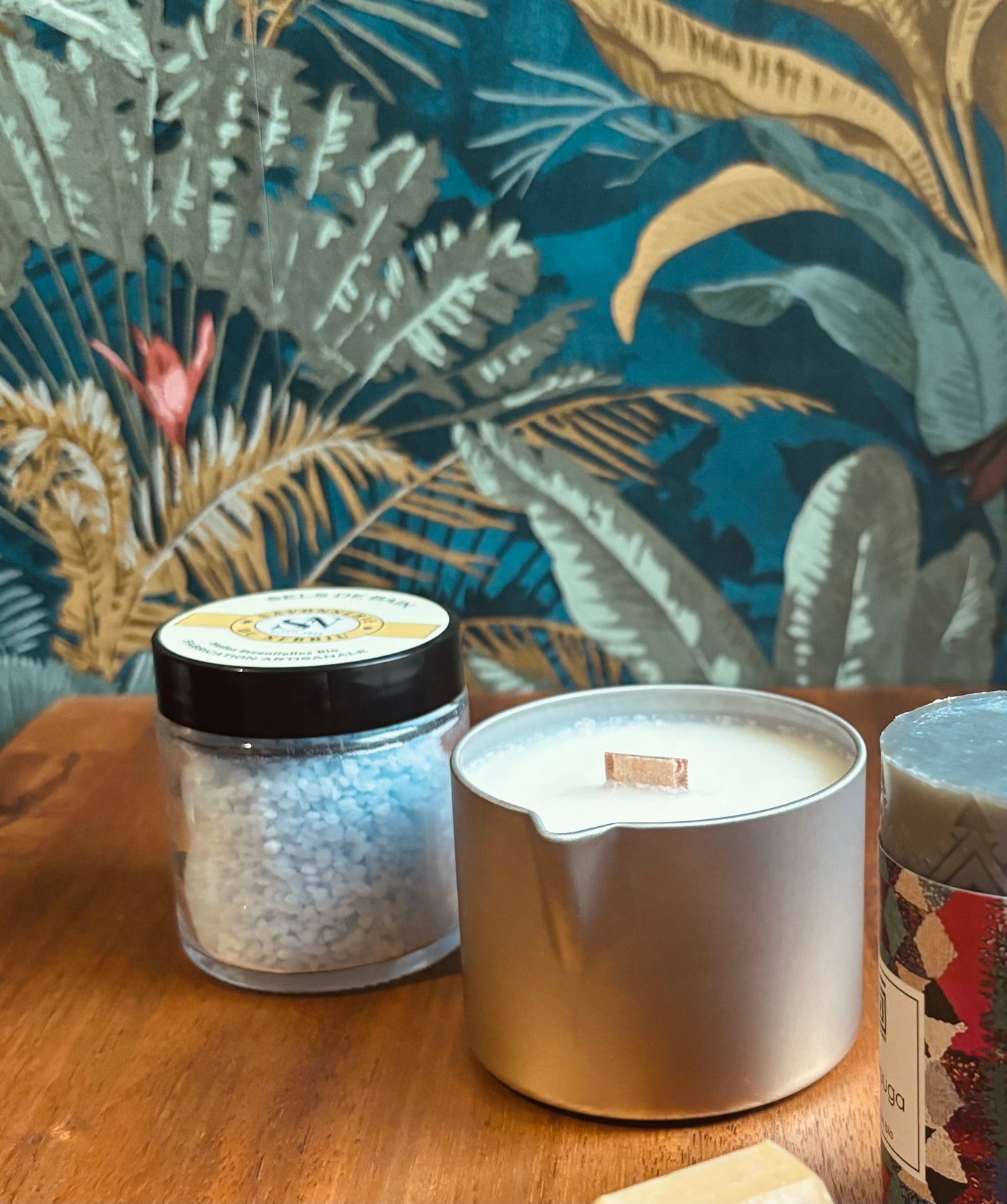 BOUGIE DE MASSAGE - RITUEL SOIN AUX HUILES BIO