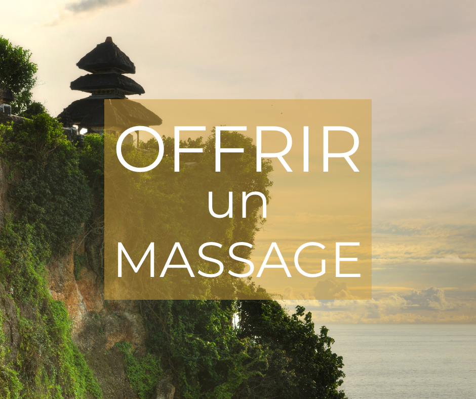 Bon cadeau Offrir un massage