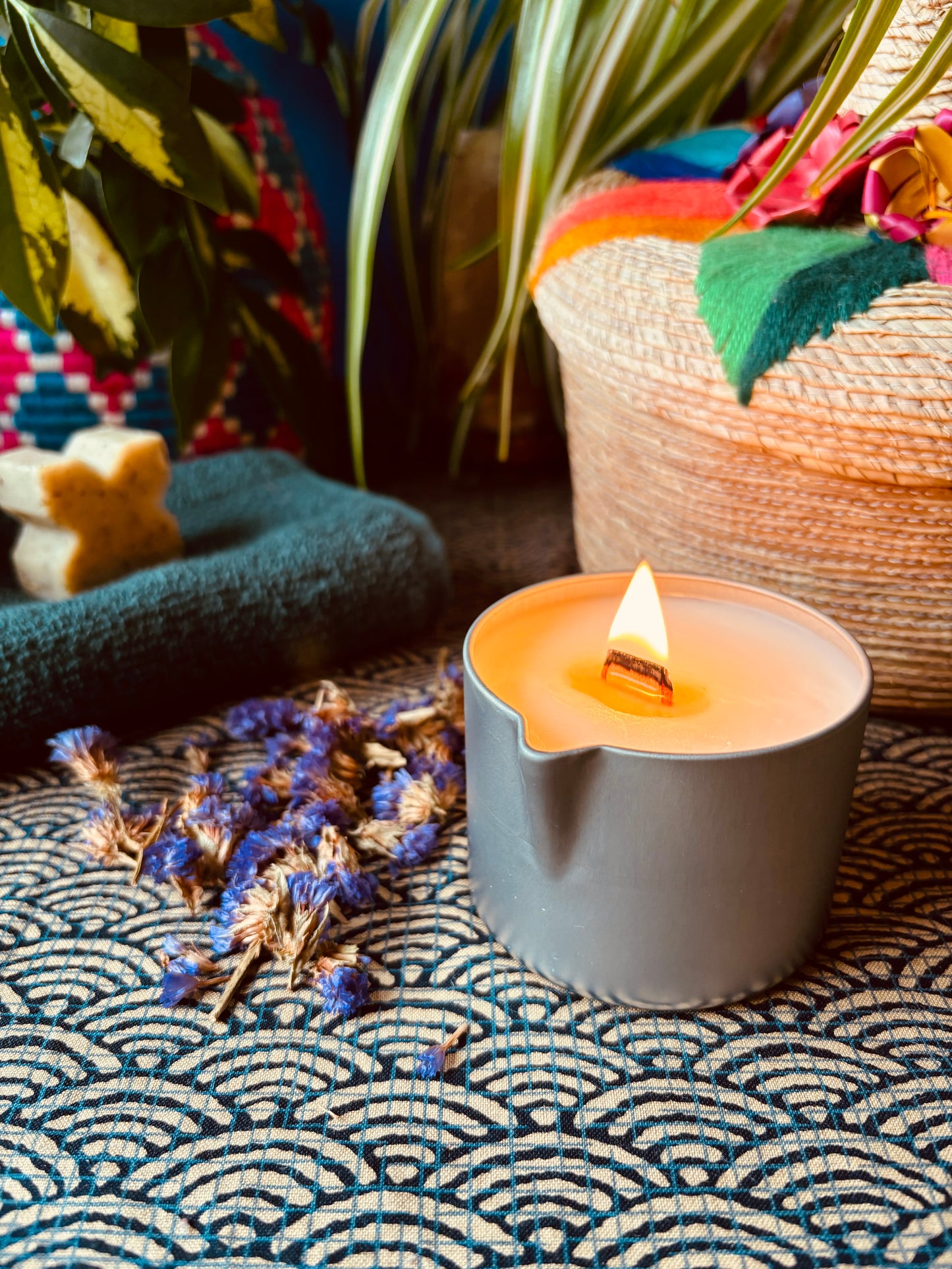 BOUGIE DE MASSAGE - RITUEL SOIN AUX HUILES BIO